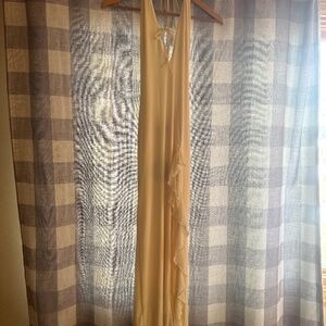 White Fox Lemon Maxi Dress